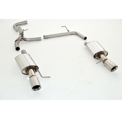 Escape Trasero Con Salida De Escape Izquierdo Y Derecho Friedrich Seat Leon 5f St Incluido Fr  Desde Año: 2013 2wd  1.6l Tdi 66/