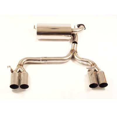 Escape Trasero Con Salida De Escape Izquierdo Y Derecho Friedrich Alfa Romeo Spider / Gtv  Año: 95-2005  1.8l Twinspark 106kw /