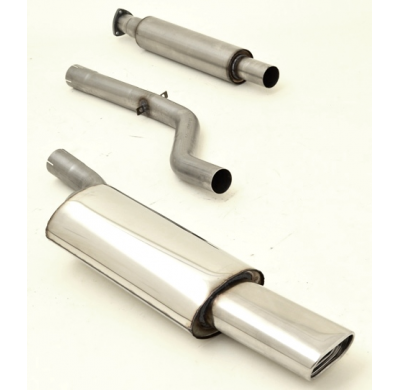 Sistema De Catback De 63,5 Mm Friedrich Porsche 924  Año: 75-89  2.0l 92/125kw / 2.5l 110/118kw