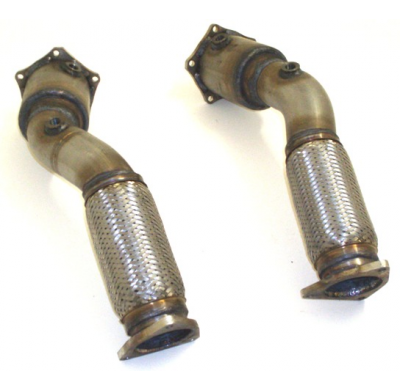 Juego De Tubos De Extracción De Precatalizador De 76 Mm Friedrich Porsche Cayenne & S Typ 955  Año: 09/2002-2007  4.5l V8 Turbo