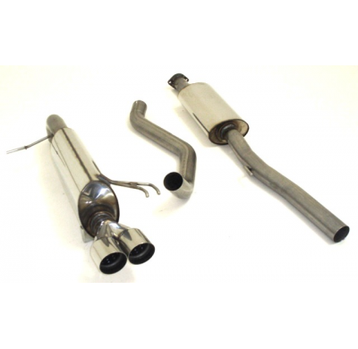 Sistema De Catback De 63,5 Mm Friedrich Hyundai I20 Pb 3/5 Puertas  Año: 2008-06/2012  1.2l 57kw / 1.4l 74kw / 1.6l 93kw / 1.6l