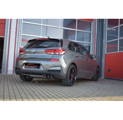 Sistema De Catback De 63,5 Mm Friedrich Hyundai I30 Pde 5-Puertas  Desde Año: 09/2018 1.0l T-Gdi 88kw / 1.4l T-Gdi 103kw N-Line