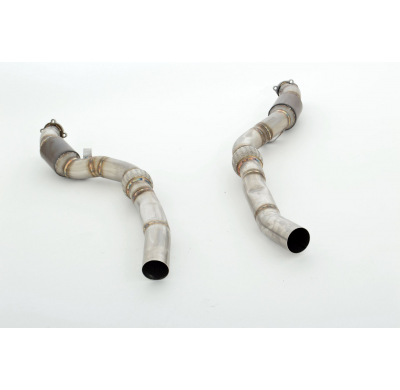 Downpipe De 2x76 Mm Con Catalizador Deportivo Hjs De 200 Celdas  Friedrich Audi Rs6 4f Quattro  Año: 01/2008-12/2010 Sedan & Ava