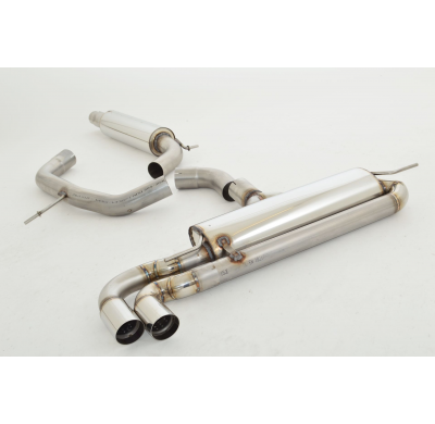 Sistema De Catback De 76 Mm Friedrich Audi Tt 8j 2wd  Año: 2006-03/2014 Coupe & Roadster  1.8l Tfsi 118kw / 2.0l Tfsi 147/155kw
