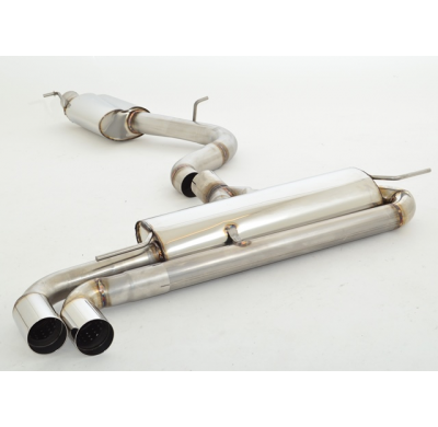 Sistema De Catback De 76 Mm Friedrich Audi Tt 8j Quattro  Año: 2006-03/2014 Coupe & Roadster  2.0l Tfsi 147/155kw