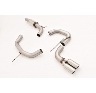 Sistema De Catback De 76 Mm Friedrich Audi A3 8p Sportback 2wd  Desde Año: 2004  1.2l Tfsi 77kw / 1.4l Tfsi 92kw / 1.8l Tfsi 118