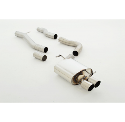 Sistema De Catback De 76 Mm Friedrich Audi A5 B8 Cabrio 2wd & Quattro  Desde Año: 03/2009  2.0l Tdi 100/105/110/125/130kw