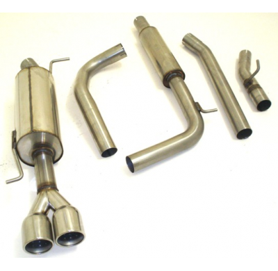 Sistema De Catback De 63,5 Mm Friedrich Audi A1 & Sportback  Desde Año: 10/2010  1.4l Tfsi 90/103/136kw / 2.0l Tdi 105kw