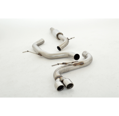 Sistema De Catback De 76 Mm Friedrich Audi A3 8v 3-Puertas 2wd  Desde Año: 08/2012  2.0l Tdi 110/135kw