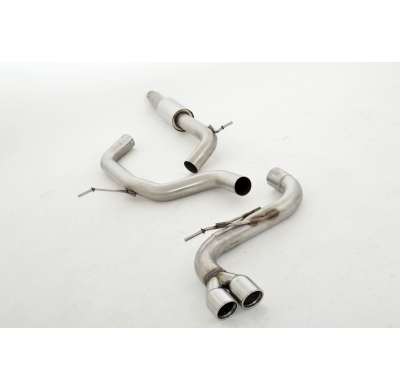 Sistema De Catback De 76 Mm Friedrich Audi A3 8v Sportback 2wd  Desde Año: 08/2012  2.0l Tdi 110/135kw