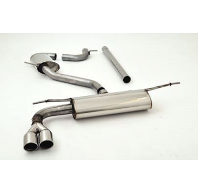 Sistema De Catback De 63,5 Mm Friedrich Audi A3 8v Sportback 2wd  Desde Año: 08/2012  1.4l Tfsi 90/92/103/110kw