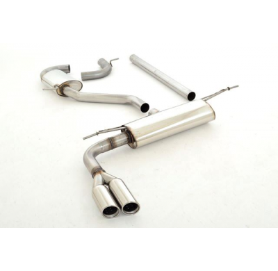 Sistema De Catback De 63,5 Mm Friedrich Audi A3 8v Sedan 2wd  Desde Año: 2013  1.4l Tfsi 92/103/110kw