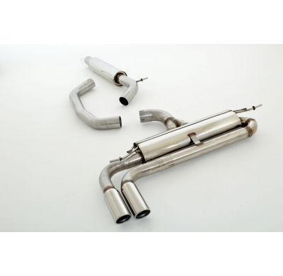 Sistema De Catback De 76 Mm Friedrich Audi A3 8v Cabrio 2wd  Desde Año: 01/2014  1.8l Tfsi 132kw