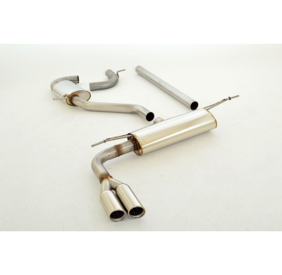 Sistema De Catback De 63,5 Mm Friedrich Audi A3 8v Cabrio 2wd  Desde Año: 01/2014  1.4l Tfsi 92/103/110kw