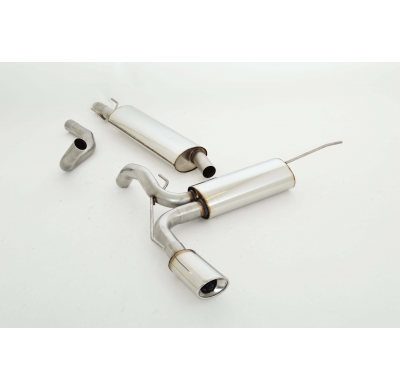 Sistema De Catback De 63,5 Mm Friedrich Opel Adam Rocks  Año: 2014-06/2018  1.2l 51kw  Sin Filtro Particulas