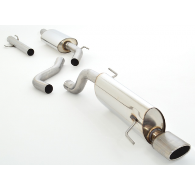 Sistema De Catback De 63,5 Mm Friedrich Opel Corsa E   Desde Año: 11/2014  1.0l Turbo 66/85kw / 1.4l Turbo 74/110kw