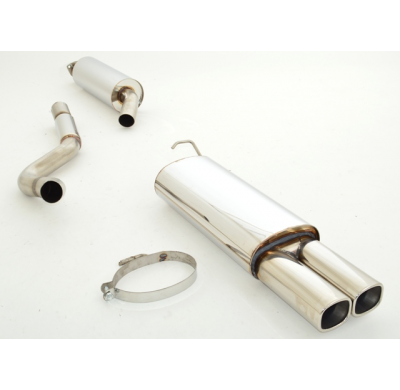 Sistema De Catback De 63,5 Mm Friedrich Opel Kadett E  Año: 86-91 Cc/Hatchback  1.3l 44/55kw / 1.4l 44kw / 1.6l 55/66kw / 1.8l 6