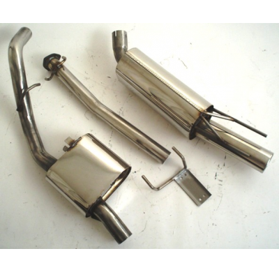 Sistema De Catback De 63,5 Mm Friedrich Opel Vectra a  Año: 88-95 Sedan  2.0l 4x4 85kw / 2.0l 16v Incluido 2000 110kw