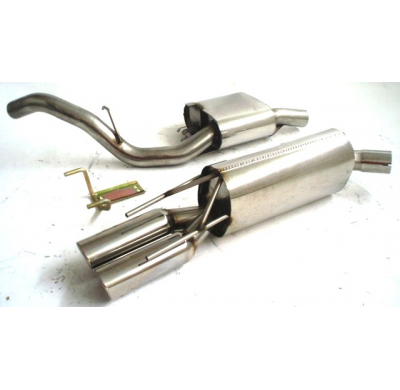 Sistema De Catback De 63,5 Mm Friedrich Opel Vectra a  Año: 92-94 Sedan  2.0l 16v Turbo 150kw