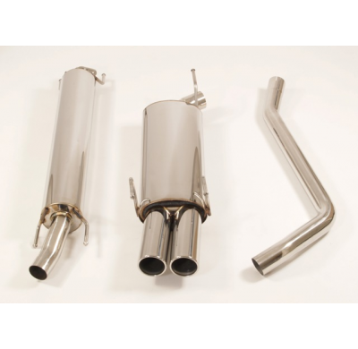 Sistema De Catback De 63,5 Mm Friedrich Opel Vectra B  Año: 95-01/99 Sedan, Hatchback & Caravan / Sin Gancho Remolque 1.6l 55kw