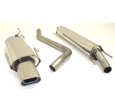 Sistema De Catback De 63,5 Mm Friedrich Opel Vectra B  Año: 02/99-2002 Sedan, Hatchback & Caravan / Sin Gancho Remolque 1.6l 16v