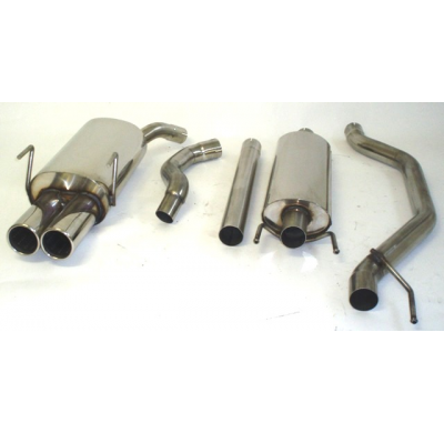 Sistema De Catback De 63,5 Mm Friedrich Opel Vectra C  Desde Año: 2002 Sedan & Hatchback  1.6l 16v 74/77kw / 1.8l 16v 90/103kw /