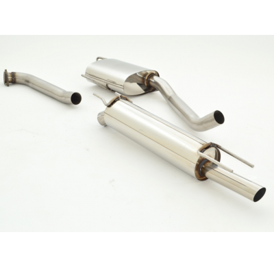 Sistema De Catback De 63,5 Mm Friedrich Opel Omega B  Año: 94-99 Sedan  2.0l 85kw / 2.0l 16v 100kw