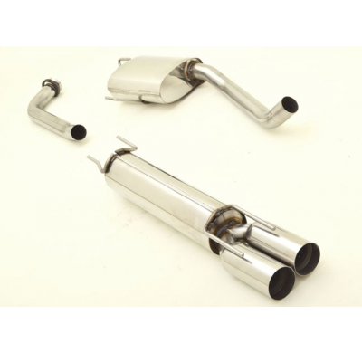 Sistema De Catback De 63,5 Mm Friedrich Opel Omega B  Año: 94-99 Sedan  2.0l Dti 16v 74kw / 2.5l Td 96kw