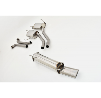 Sistema De Catback De 63,5 Mm Friedrich Opel Omega B  Año: 94-08/99 Caravan  2.5l V6 125kw / 3.0l V6 155kw