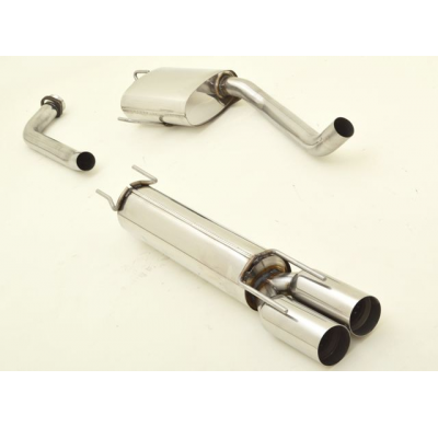 Sistema De Catback De 63,5 Mm Friedrich Opel Omega B  Año: 99-2003 Sedan  2.0l Dti 16v 74kw / 2.2l Dti 88kw / 2.5l Td 96kw / 2.5