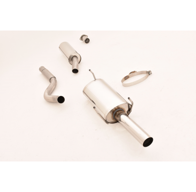 Sistema De Catback De 63,5 Mm Friedrich Opel Astra F  Año: 91-98 Cabrio  1.4l 60kw / 1.6l 52/55kw / 1.8l 16v 85kw / 2.0 85kw