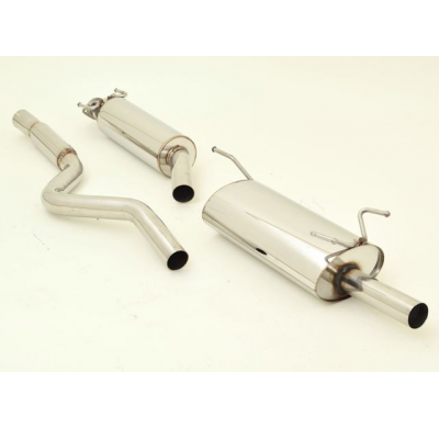 Sistema De Catback De 63,5 Mm Friedrich Opel Astra F   Año: 91-98 Caravan  1.4l 44/60kw / 1.4l 16v 66kw / 1.6l 52/55/74kw / 1.6l