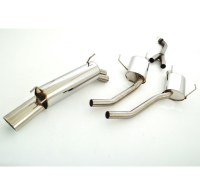 Sistema De Catback De 63,5 Mm Friedrich Opel Omega B  Año: 09/99-2003 Caravan  2.2l 16v 106kw