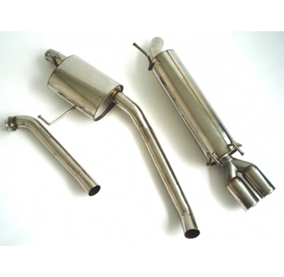 Sistema De Catback De 63,5 Mm Friedrich Opel Omega B  Año: 94-99 Caravan  2.0l Dti 16v 74kw / 2.5l Td 96kw