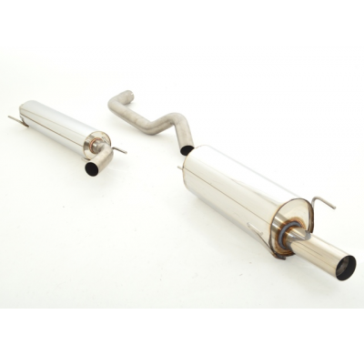 Sistema De Catback De 63,5 Mm Friedrich Opel Zafira a  Año: 98-2005  1.6l 16v 74kw / 1.8l 16v 85/92kw / 2.0 Di 60kw / 2.0l Dti 7