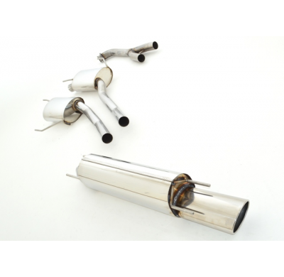 Sistema De Catback De 63,5 Mm Friedrich Opel Omega B  Año: 09/99-2003 Sedan  2.2l 16v 106kw