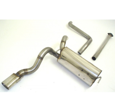 Sistema De Catback De 63,5 Mm Friedrich Opel Astra J 5-Puertas  Desde Año: 12/2009  1.4l Turbo 88/103kw / 1.6l Sidi Turbo 125kw