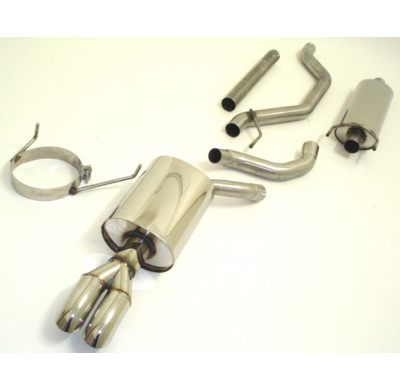 Sistema De Catback De 63,5 Mm Friedrich Opel Vectra C  Desde Año: 2003 Caravan  1.6l 16v 77kw / 1.8l 16v 90/103kw / 1.9l Cdti 74