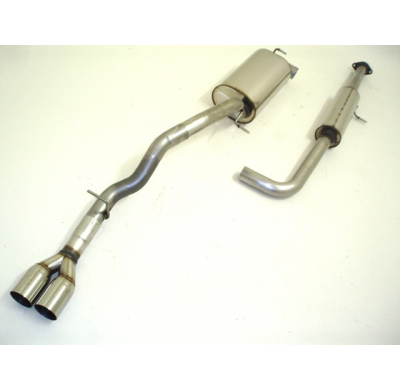 Sistema De Catback De 63,5 Mm Friedrich Ford Focus Ii Cc  Desde Año: 10/2006  1.6l 16v 74kw / 2.0l 16v 107kw / 2.0l Tdci 100kw