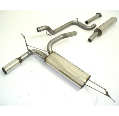 Sistema De Catback De 63,5 Mm Friedrich Ford Focus Ii Da3/Db3  Año: 2004-02/2008 Turnier  1.4l 16v 59kw / 1.6l 16v 74/85kw / 1.6