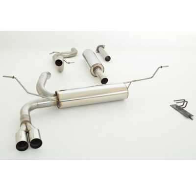 Sistema De Catback De 63,5 Mm Friedrich Ford Focus Ii Da3/Db3  Año: 03/2008-02/2011 Turnier  1.4l 16v 59kw / 1.6l 16v 74/85kw /