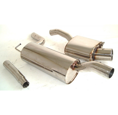 Sistema De Catback De 63,5 Mm Friedrich Ford Focus Daw/Dbw  Año: 98-2004 Hatchback  1.4l 16v 55kw / 1.6l 16v 74kw