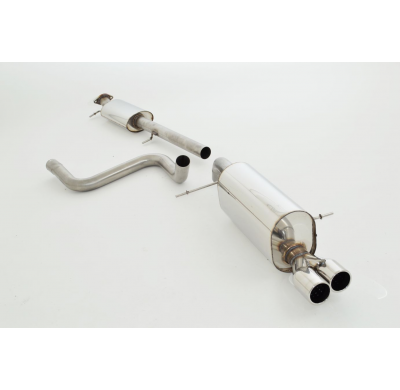 Sistema De Catback De 63,5 Mm Friedrich Ford Fiesta Ja8 Facelift  Desde Año: 01/2013  1.0l 48/59kw / 1.25l 44/60kw / 1.6l 77kw