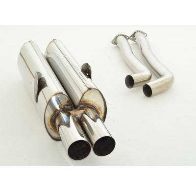 Sistema De Catback De 63,5 Mm Friedrich Bmw 3er E36 M3  Año: 94-98 Sedan, Coupe, Cabrio  3.0l 210kw / 3.2l 236kw