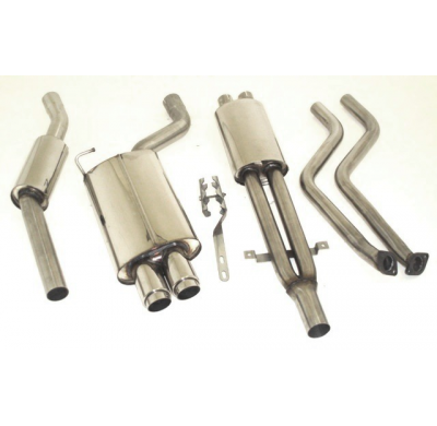 Sistema De Catback De 63,5 Mm Friedrich Bmw 5er E39  Año: 96-2003 Sedan  520i 110/125kw / 523i 125kw / 525i 141kw / 528i 142kw /