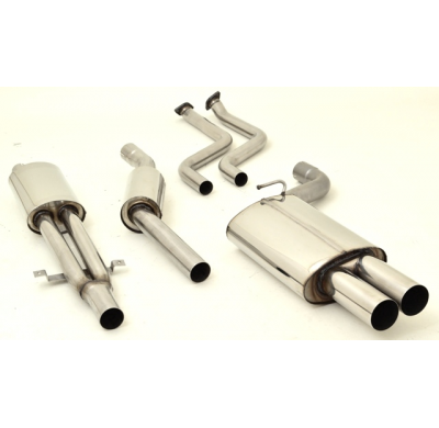 Sistema De Catback De 63,5 Mm Friedrich Bmw 5er E39  Año: 96-2003 Touring  520i 110/125kw / 523i 125kw / 525i 141kw / 528i 142kw