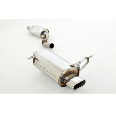 Sistema De Catback De 63,5 Mm Friedrich Bmw Z3  Año: 96-2003 Roadster  1.9l 87kw