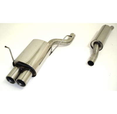 Sistema De Catback De 63,5 Mm Friedrich Bmw 3er E46 316ti/318ti Compact  Año: 2000-2004  316ti 85kw / 318ti 105kw