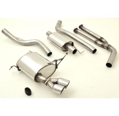 Sistema De Catback De 63,5 Mm Friedrich Bmw 3er E90/E91  Año: 2005-02/2007 Sedan & Touring  325i 160kw (N52) / 330i 190kw (N52)
