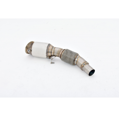 Downpipe De 76 Mm Con Catalizador Hjs De 200 Celdas Friedrich Bmw 1er F20/F21  Año: 03/2012-03/2015 3-/5-Puertas  125i 160kw (No